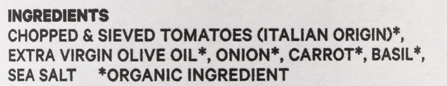 SEGGIANO Organic Basilico Pasta Sauce, 24 OZ