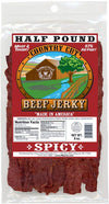 Buffalo Bills 8Oz Spicy Country Cut Beef Jerky Pack (Moist & Tender Spicy Beef Jerky)