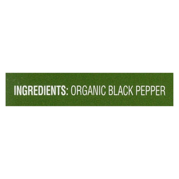 Simply Organic Black Pepper, Certified Organic | 4 oz | Pack of 6