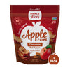 Simple Slices Gourmet Nut Baked Apple Chips, USA Grown Sliced Dried Apples, Adults & Kids Vegan Snack, Naturally Sweet, No Added