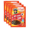 Dailyum Instant Hot N Sour Soup 50G | No Onion No Garlic | Pack Of 4 | Ready To Eat Instant Soup |100% Natural | No Msg | Vegan