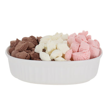 Arctic Farms Freeze Dried Ice Cream Bits Bulk - Does Not Melt (Neapolitan Mix) (1Lb)