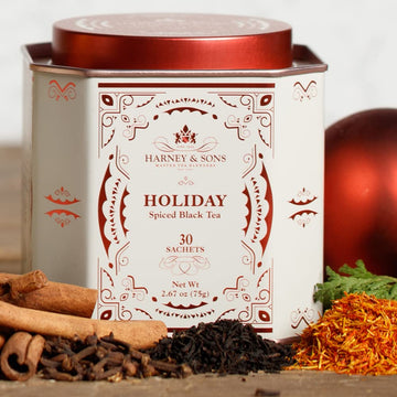 Harney & Sons Holiday Tea, 30 Ct Sachet Tin