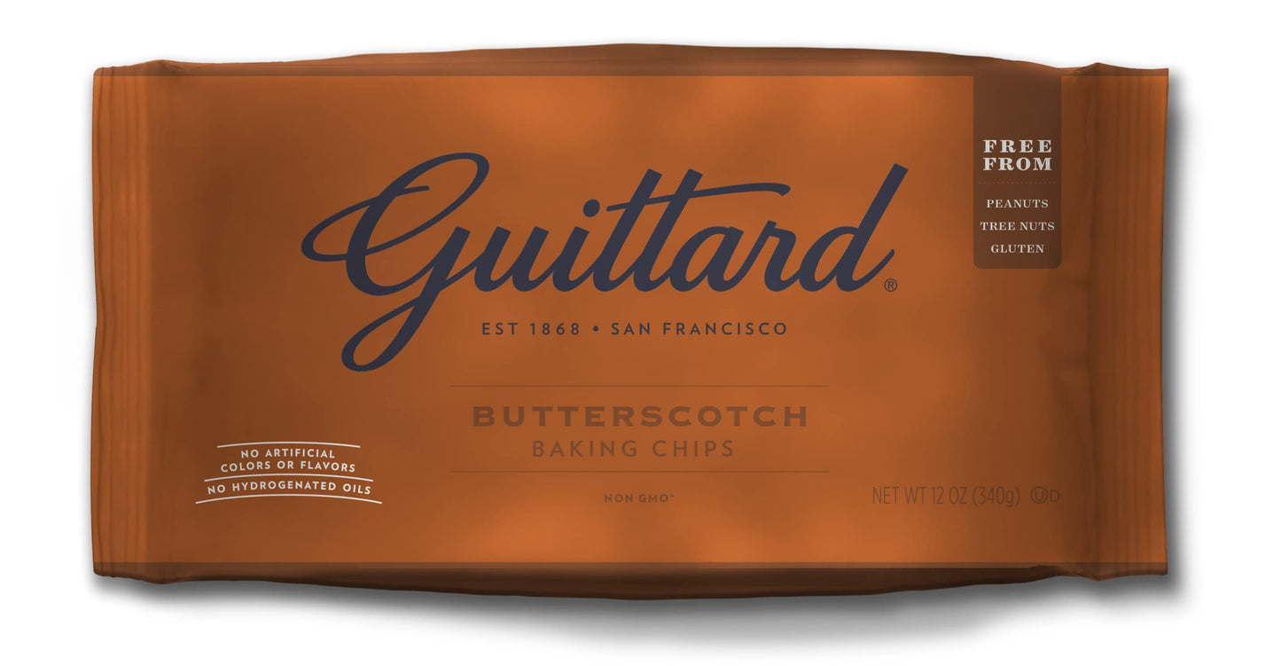 Guittard Chocolate Butterscotch Chips, 12 Oz