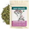 Echinacea Tea (Echinacea Purpurea) - Organic Echinacea Herb - Immune Support, Respiratory, Digestion - Loose Leaf Herbal Tea Equ
