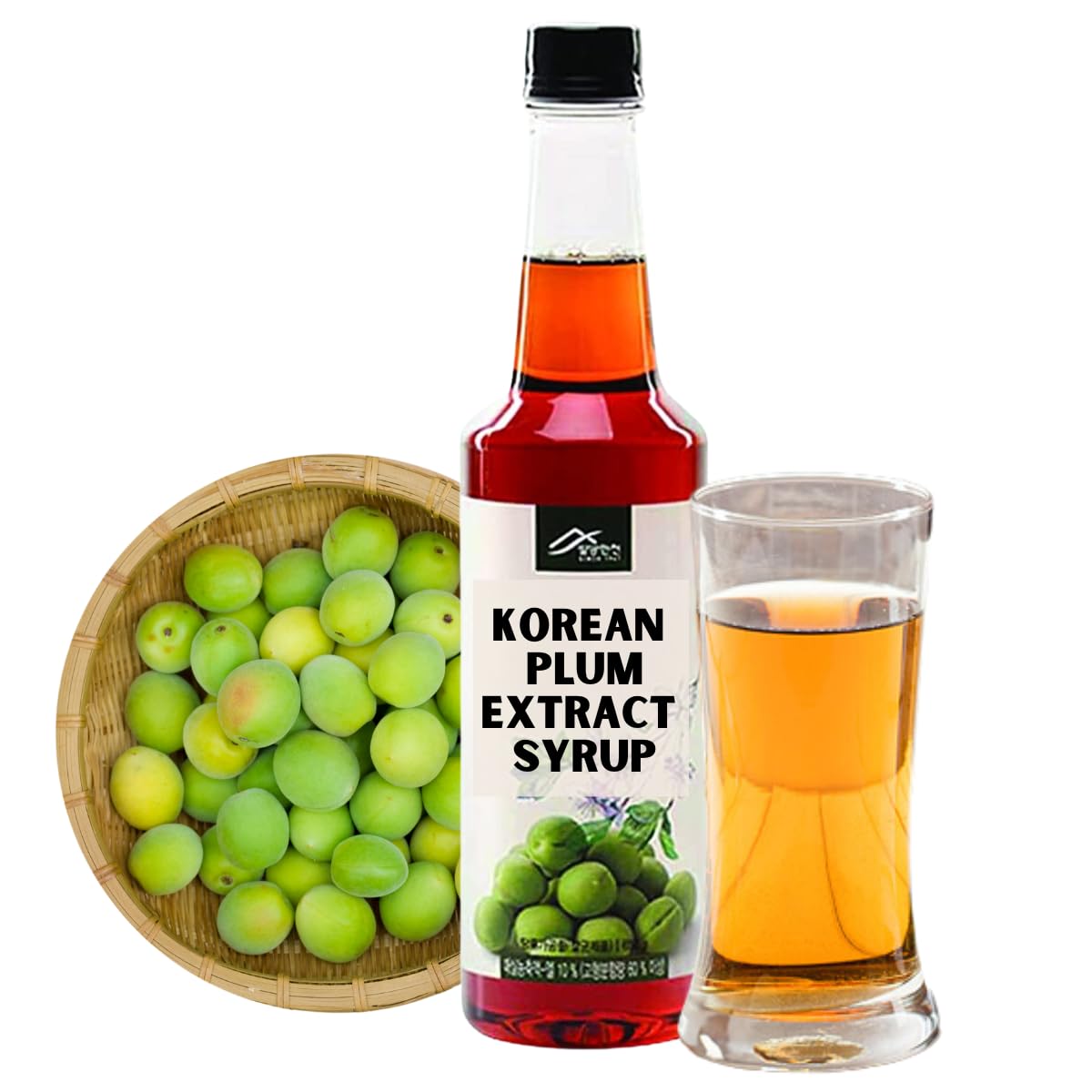 Korean Pure Plum Extract Syrup All Purpose Green Maesil For Cooking Drinking Tea Sweet Healthy Natural Japanese Ume Paste Concen