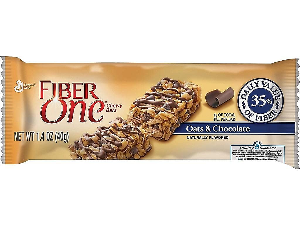 Fiber One Chewy Bars, Oats & Chocolate, 1.4 Oz.