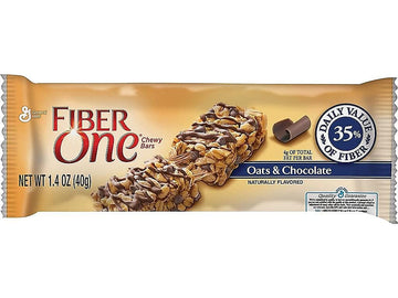 Fiber One Chewy Bars, Oats & Chocolate, 1.4 Oz.