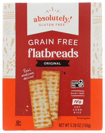 Absolutely Gluten Free Flatbread Original - 5.29 Oz