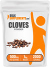BulkSupplements Cloves Powder Supplement - Vegan & Gluten Free, 500mg per Serving, 1kg (2.2 lbs) Pack of 1