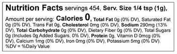 M Salt Michigan Salted Bulk Seasoning Salt, 16 OZ - Flavorful Seasoning for Cooking and Grilling