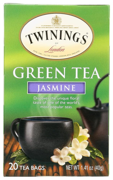 Twinings Tea Green Tea - Jasmine - Case Of 6 - 20 Bags