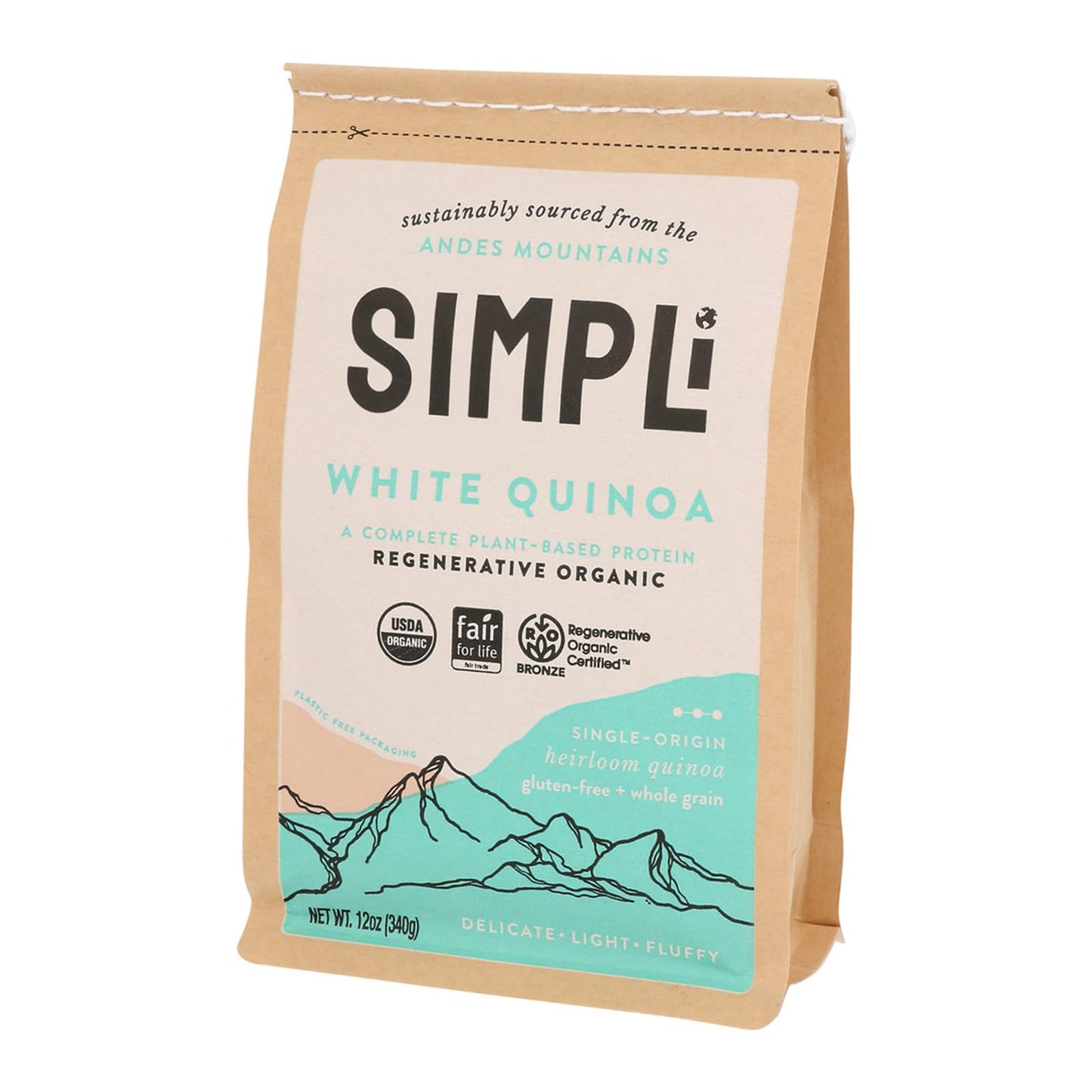 Simpli - Quinoa White Regenrte - Case Of 8-12 Oz