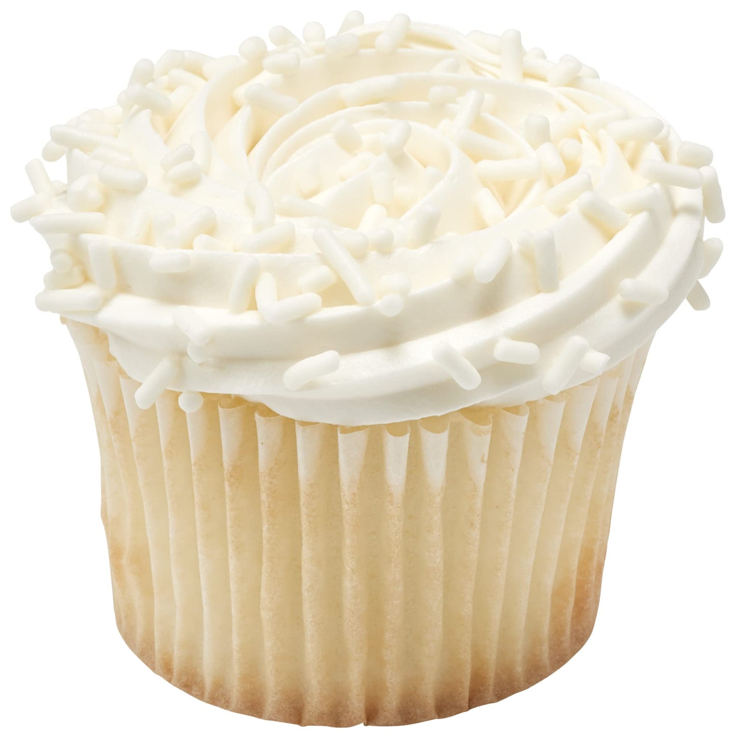 Decopac White Sprinkles | Extra Large 26Oz Pack | Cake Sprinkle Mix, Fancy Sprinkles For Cake Decorating, Handheld Container, Candy Sprinkles, Cake Sprinkles - White