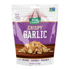 Fresh Gourmet Crispy Lightly Seasoned Crispy Garlic | 3 Ounce, Pack Of 6 | Low Carb | Crunchy Snack And Salad Topper