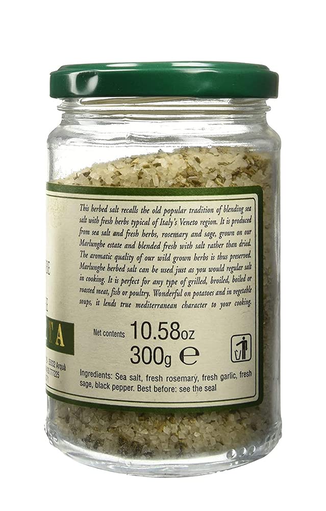 Vignalta Sicilian Herb Salt, 10.58 Ounce, Natural Seasoning for Cooking and Grilling