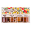 ARTIGIANI DEI SAPORI - Mini Marmalade, Jam Sweet Spread Gifts 1.3 oz each, Mixed Berries Jam, Strawberry And Lemon Jam, Orange A
