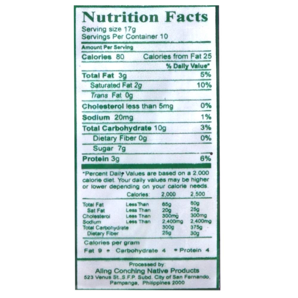 Aling Conching Polvoron (Ube, 3 Pack Of 170G)