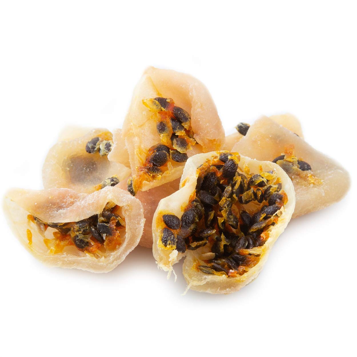 Amphora Soft Dried Passion Fruit Healthy Snack Fruits Vegan Kosher Gluten Free 3.5 Oz Each (Pack of 6)