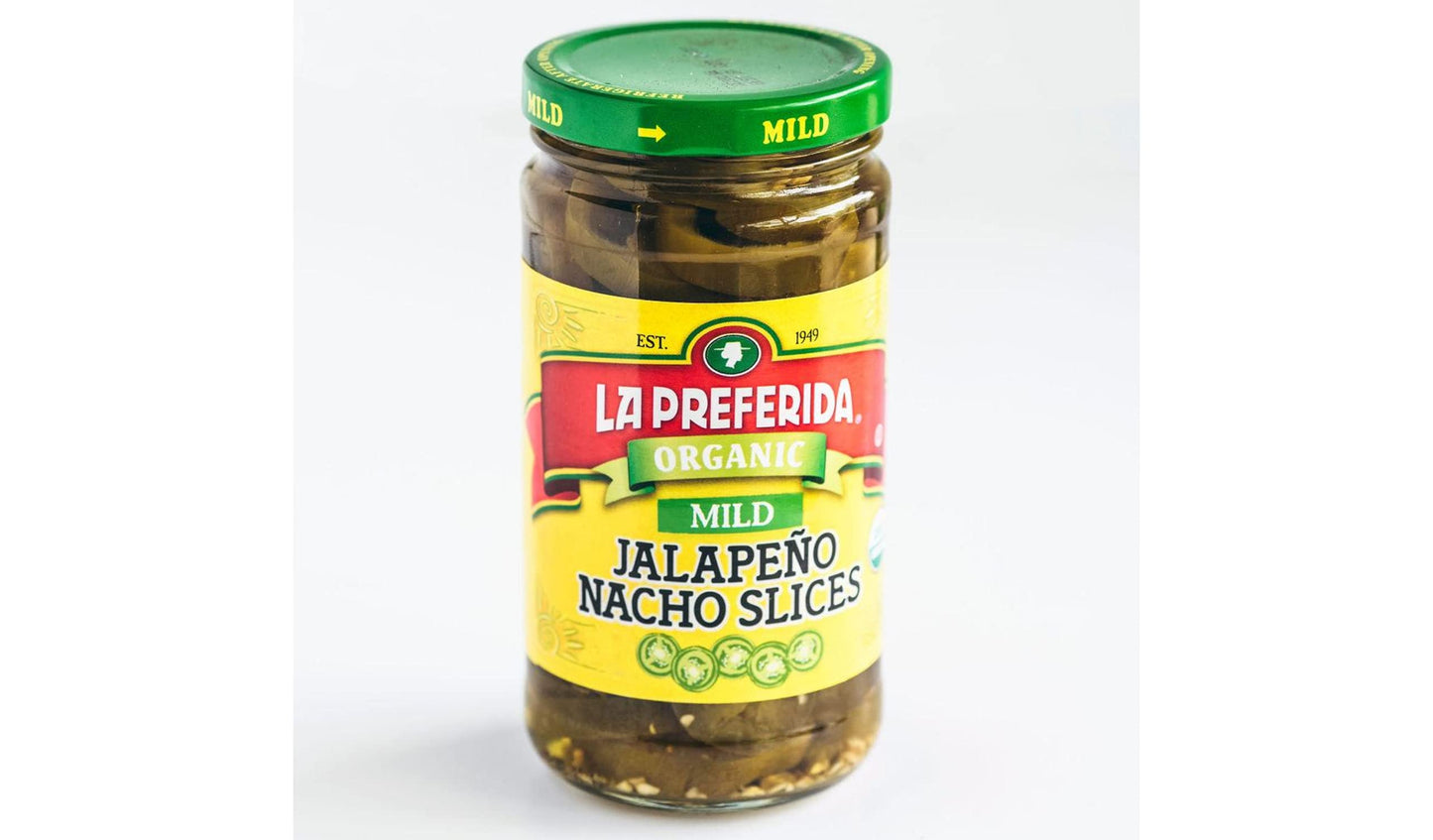 La Preferida Jalapeno Nacho Slices, Mild, 11.5 oz (Pack of 24)