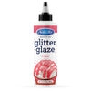 Satin Ice Pink Glitter Glaze (10Oz Bottle) For Decorating Cakes, Cupcakes, Brownies, And Doughnuts