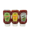 HEINZ Ketchup Variety Pack, Jalapeno Tomato 14oz, Habanero 14oz, Pickle 13.5oz