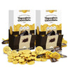 Maccabee Belgian Hanukkah Chocolate Gelt Coins Kosher Nut-Free Dairy Bright Gold (2 Boxes, Each Box Contains 24 Mesh Sacks)