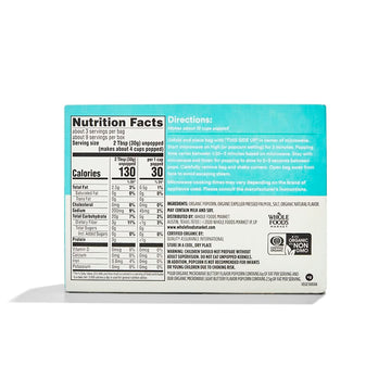 365 By Whole Foods Market, Organic Light Butter Microwave Popcorn, 9 Ounce