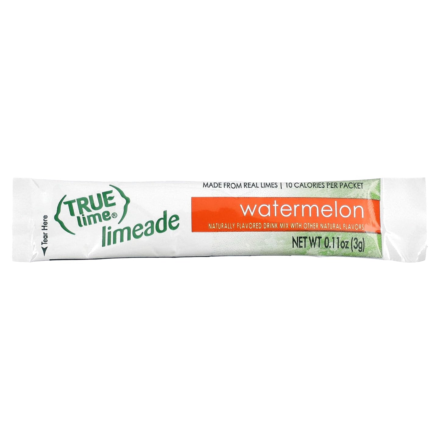 True Citrus Lime Watermelon Aqua Fresca Sticks 10Ct (Each), 1.7 Pound