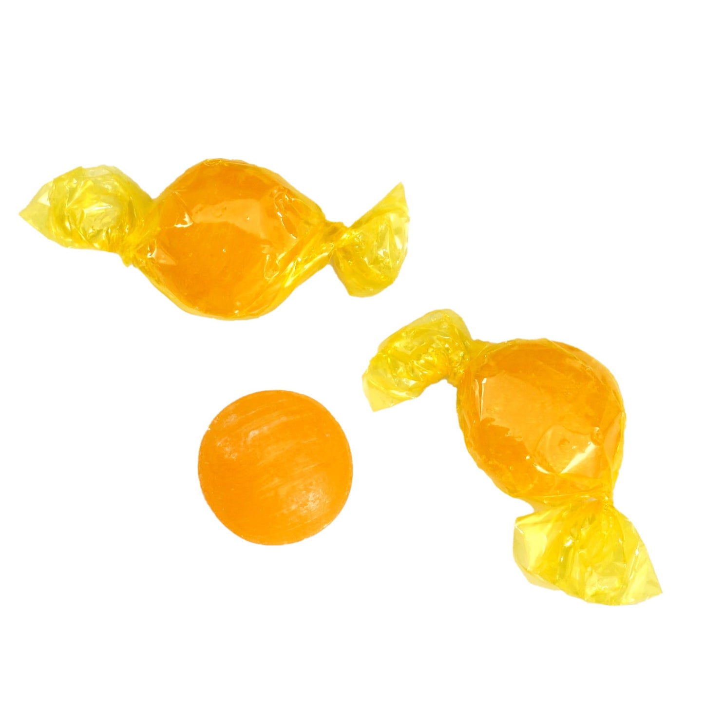The Hampton Candy Company Arcor Butterscotch Discs Hard Candy, 1 lb Bulk (Approx. 75 pcs), Yellow Butterscotch Candy