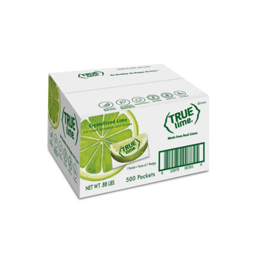 TRUE LIME Water Enhancer, Bulk Pack - 0.03 Ounce, 500 Count (Pack of 1)| Zero Calorie Unsweetened Flavoring For Bottled Water &