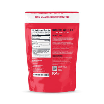 Lakanto Classic Monk Fruit Sweetener - 5 lb Allulose & Erythritol Free, Gluten Free, Vegan, Keto Friendly Sugar Substitute