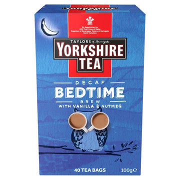 Taylors Of Harrogate Yorkshire Tea Bedtime Brew 40 Tea Bags, 100G