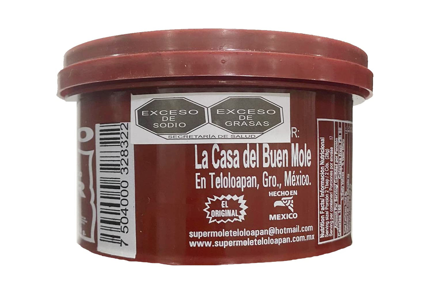 Super Mole Rojo Teloloapan Casero 500G