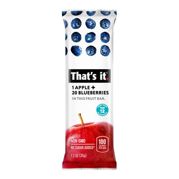 That'S It. Fruit Bars 12 Variety Pack 100% Natural Real Fruit Bar, High Fiber Vegan, Gluten Free, Paleo, Non-Gmo, No Sugar (6 St
