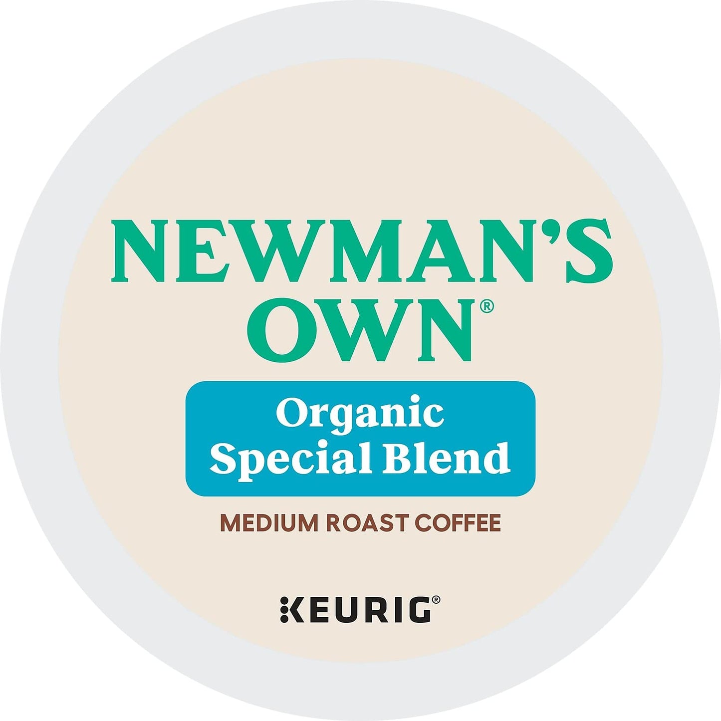 Newmans Own Organics K-Cup Portion Pack, Special Blend, Pack of 96, Coffee, Model SYNCHKG032536