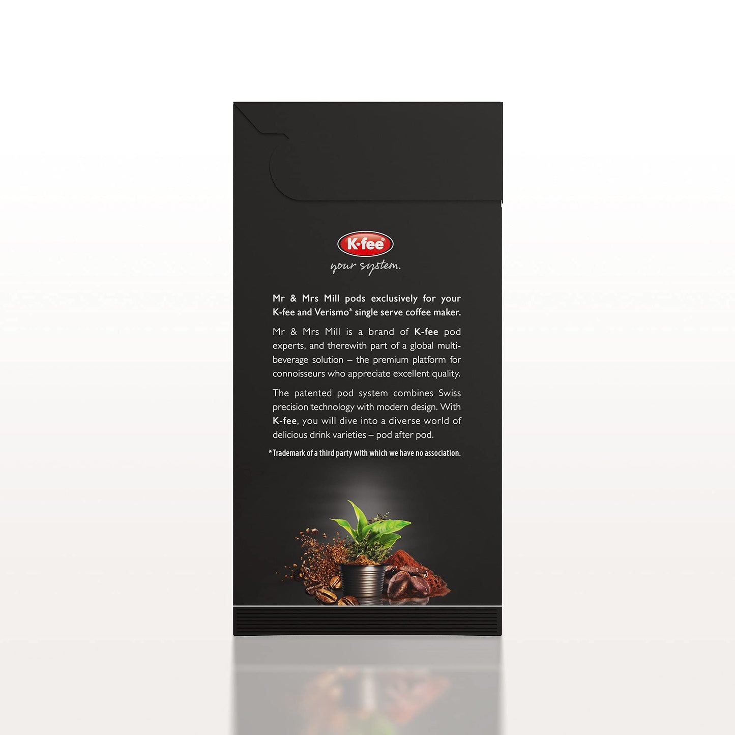 Mill Coffee Brewed Verona Blend Coffee K-Fee & Starbucks Verismo* Compatible | 72 Count (6 Boxes X 12 Pods) | Dark Roast Single