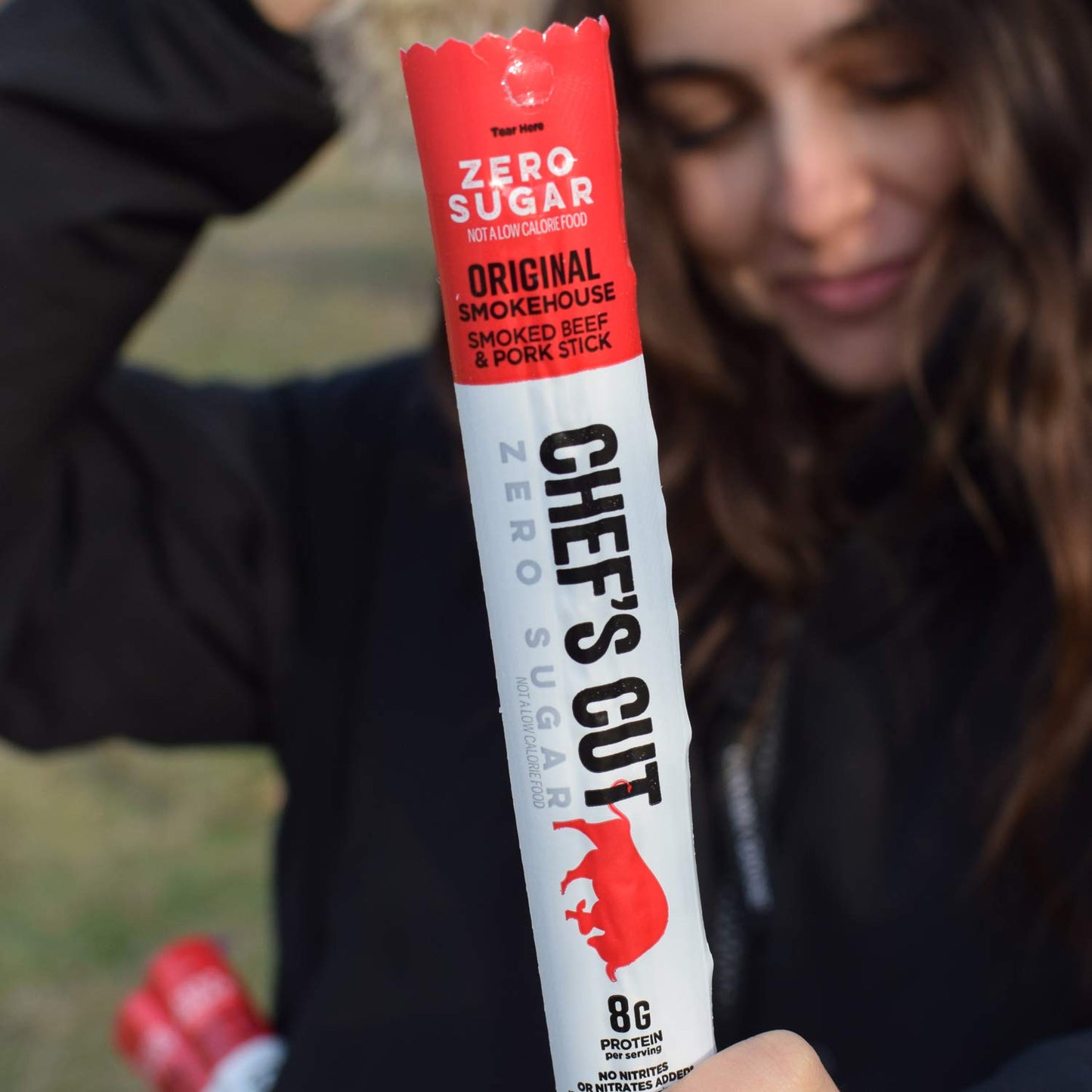 Chefs Cut Real Snack Sticks, High Protein Meat Snack, Gluten Free, Keto-Friendly, 1 oz Stick, 16-Count Bag