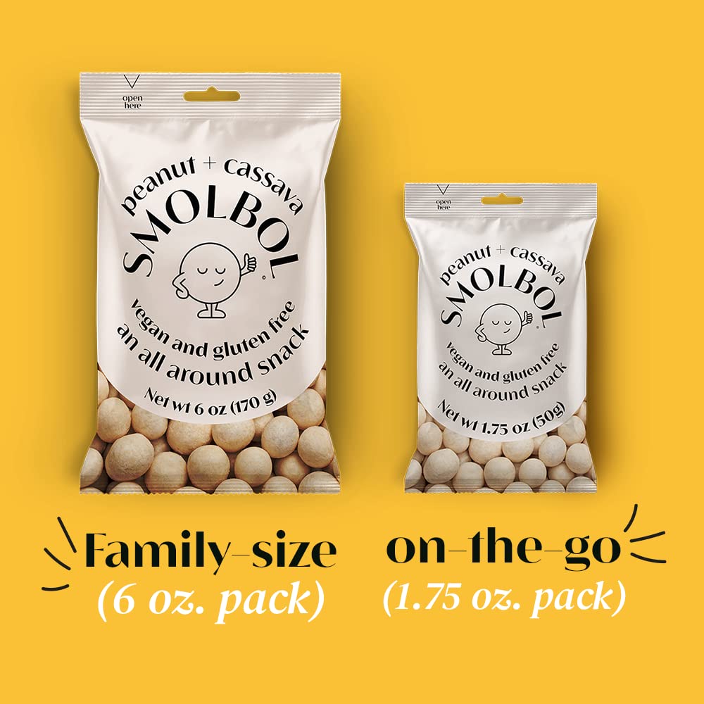 Crunchy Peanuts Coated With Cassava | Lightly Salted | Gluten-Free Snack | Vegan Snack | Ovinhos De Amendoim | Cacahuates | Yuca
