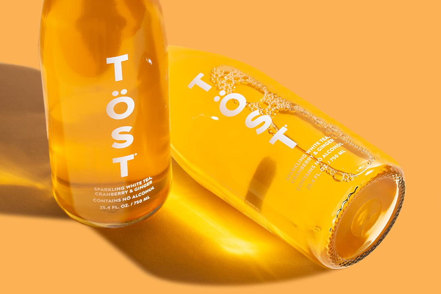 TÖST All-Natural Sparkling Beverage, Free, 25.4 Fl Oz, Combo Pack of 6