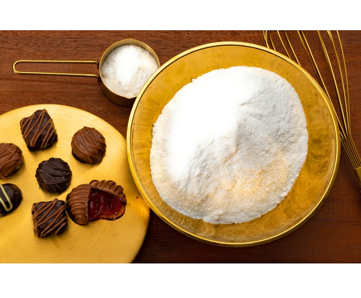 DRY FONDANT SUGAR - Powdered Candy Creme Center Mix, For Candy Making, Cream Centers and Icings! Easy to use., White, 15 0Z