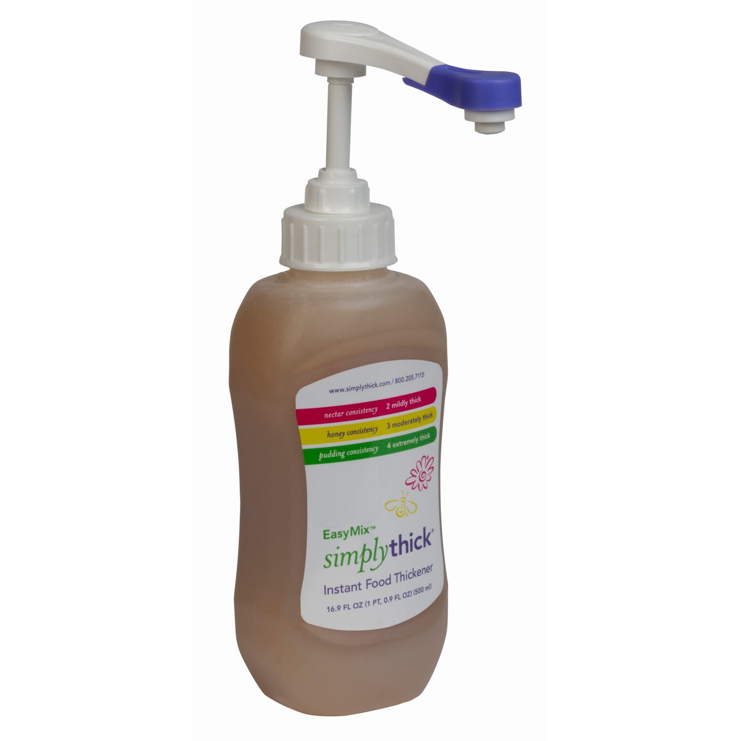 SimplyThick EasyMix | 92 Servings | Gel Thickener for those with Dysphagia & Swallowing Disorders | Wont Alter The Taste of Liq