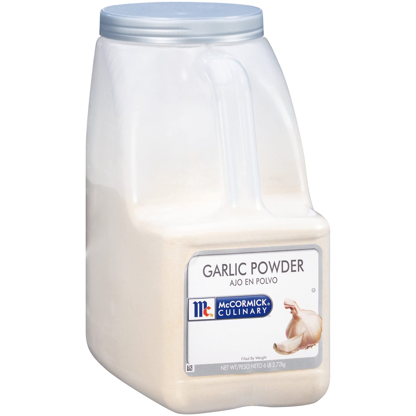 McCormick Culinary Garlic Powder, 6 lb - One 6 Pound Container of Bulk Garlic Powder Seasoning, Ideal for Pastas, Meats, Seafood