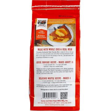 Complete Buttermilk Pancake Mix by New Hope Mills, Fluffy, Delicious Breakfast in Minutes 2 Pounds - pack of 2