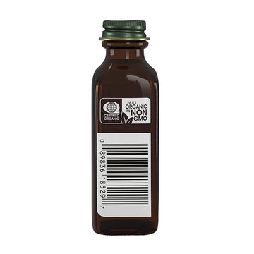 Simply Organic Orange Flavor Extract, 2 fl. oz Glass Jar, Tart Citrus for Desserts, Smoothies, Tea, Model 18529