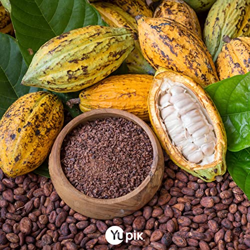 Yupik Organic Dark Chocolate Covered Puffed Quinoa, 70% Cacao, 2.2 Lb (35.2 Oz), Gluten-Free, Gmo-Free, Kosher, Vegan, Quinoa Po