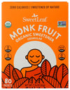 Sweetleaf Monk Fruit Organic Sweetener Granules 80 Packets