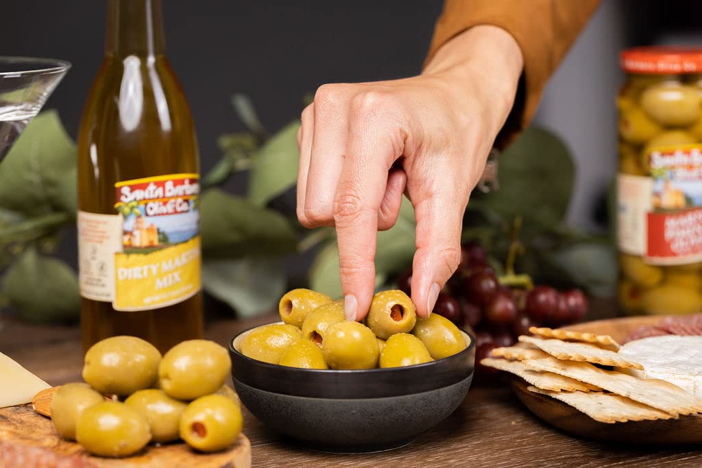 SANTA BARBARA OLIVE CO Pitted Green Olives Pack of 3, 4.25oz