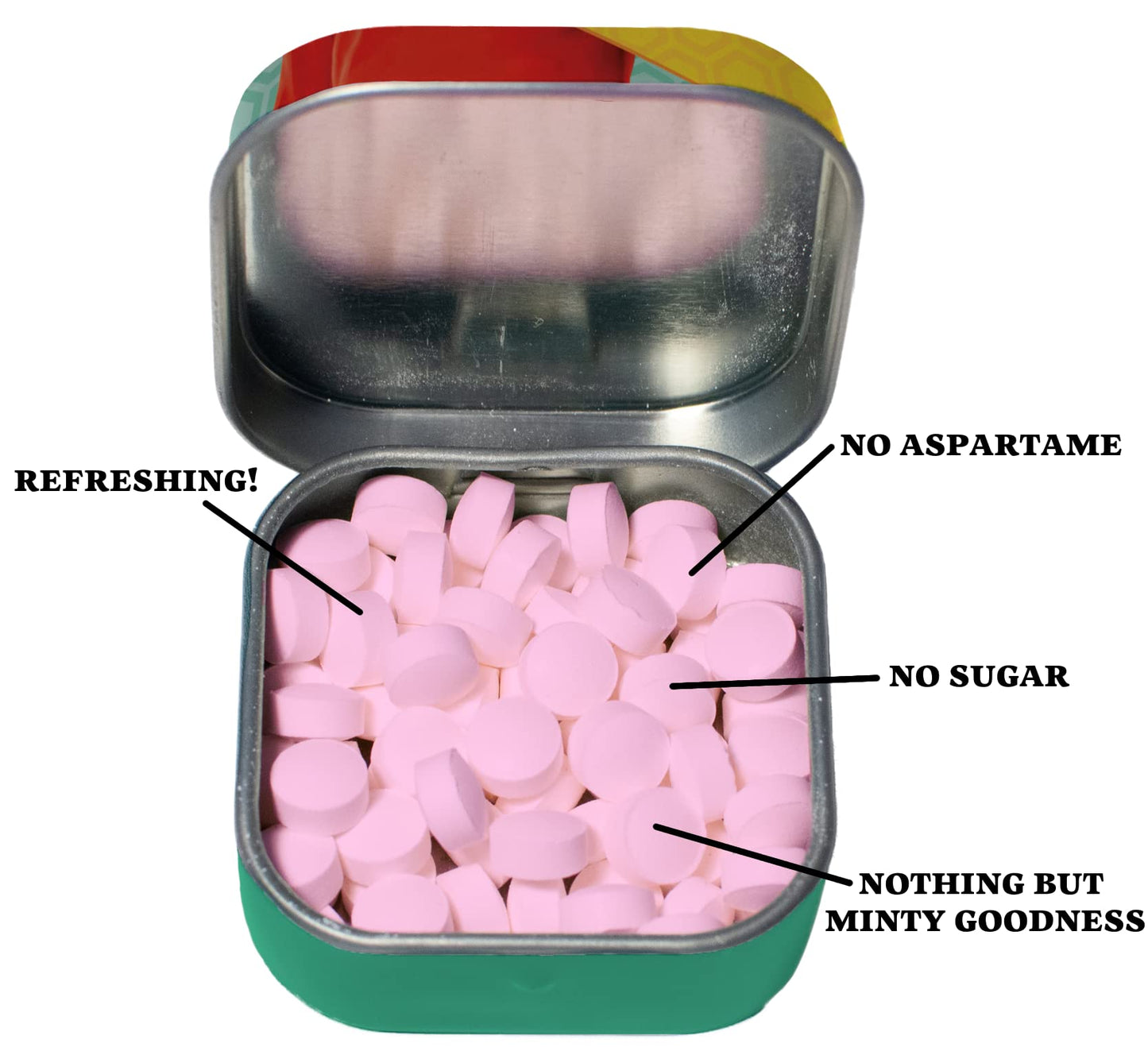 The Unemployed Philosophers Guild Star Trek Dilithium Crystal Breath Mints, 1 Tin, Net Wt .4Oz (12G)