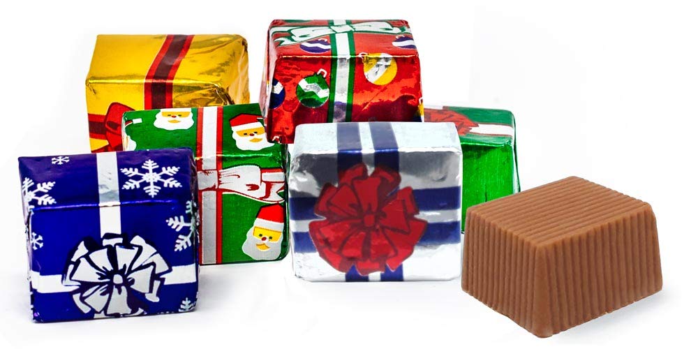 THE MADELAINE CHOCOLATE COMPANY Advent Calendar Filled with 24 Milk Chocolates, 8oz, Carousel & Holly Jolly - 2 Pack